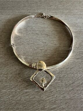 Zara Kate Moss x Zara Geometric Collar Necklace
